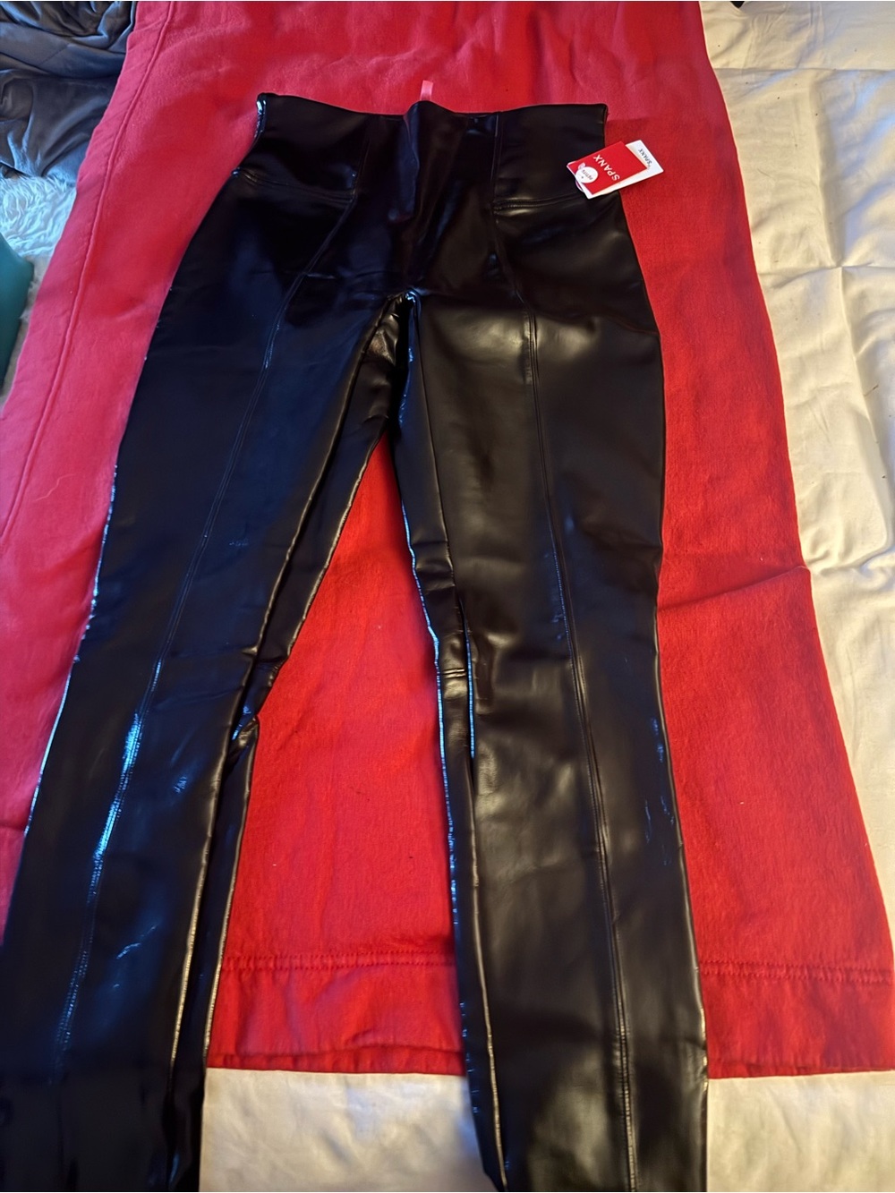 Spanx Faux patent Leather Leggings
